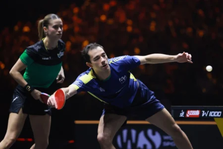 Calderano e Takahashi conquistam vitória essencial no WTT Finals de Hong Kong Calderano e Takahashi conquistam vitória essencial no WTT Finals de Hong Kong