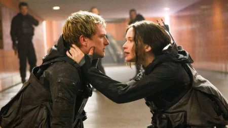 Jogos Vorazes Amanhecer na Colheita Jennifer Lawrence e Josh Hutcherson retornam 10 anos d