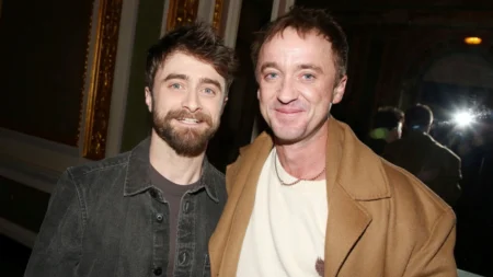Daniel Radcliffe e Tom Felton se reencontram 24 anos após o primeiro ‘Harry Potter’