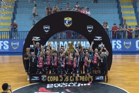 Joinville goleia Fidas Futsal e conquista título da Copa dos Campeões Joinville goleia Fidas Futsal e conquista título da Copa dos Campeões