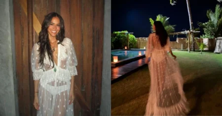 Bruna Marquezine brilha agora em vestido de R$ 53604 no Réveillon Bruna Marquezine brilha agora em vestido de R$ 53604 no Réveillon