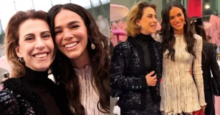 Fernanda Torres e Bruna Marquezine na estreia da Chanel hoje em Paris