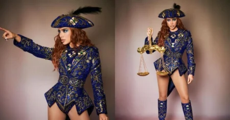 Anitta lança look de Libra hoje nos Ensaios em Ribeirão Preto com Cosmos Anitta lança look de Libra hoje nos Ensaios em Ribeirão Preto com Cosmos