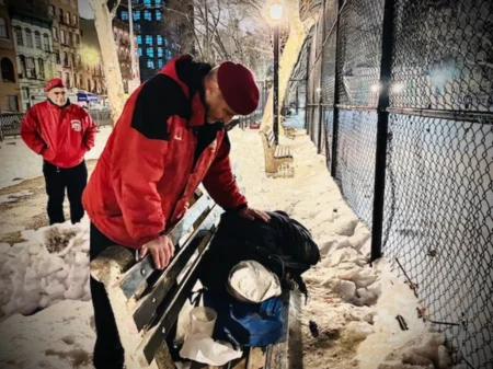 Nova York emite alerta de frio extremo com -25°C de sensação térmica hoje
