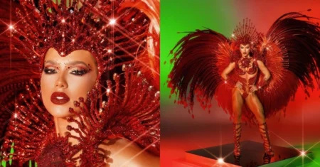 Virginia agora em look iluminado e 100 por cento elegante com detalhes surpreendentes