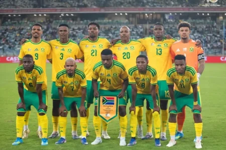 África do Sul divulga lista de 26 convocados para a Copa do Mundo nos EUA e México