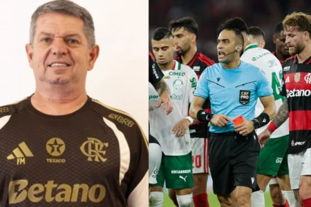 Flamengo sofre crise após massagista ameaçar árbitro de jogo contra o Palmeiras