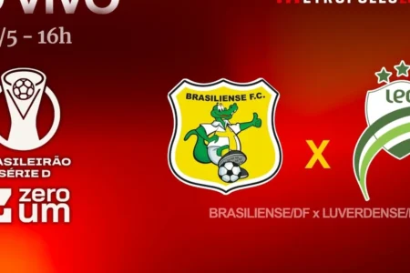 Agora Brasiliense-DF x Luverdense-MT ao vivo na Metrópoles Esportes