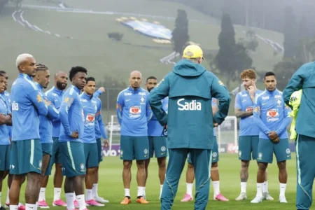 Seleção Brasileira se apresenta na Granja Comary agora